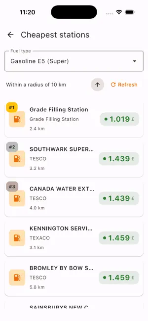 Gasolino - Cheap Gas Prices screenshot 2