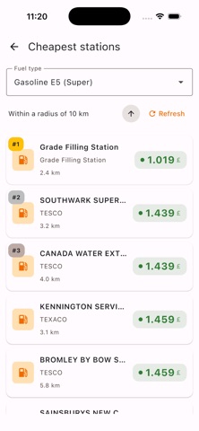 Gasolino - Cheap Gas Prices screenshot