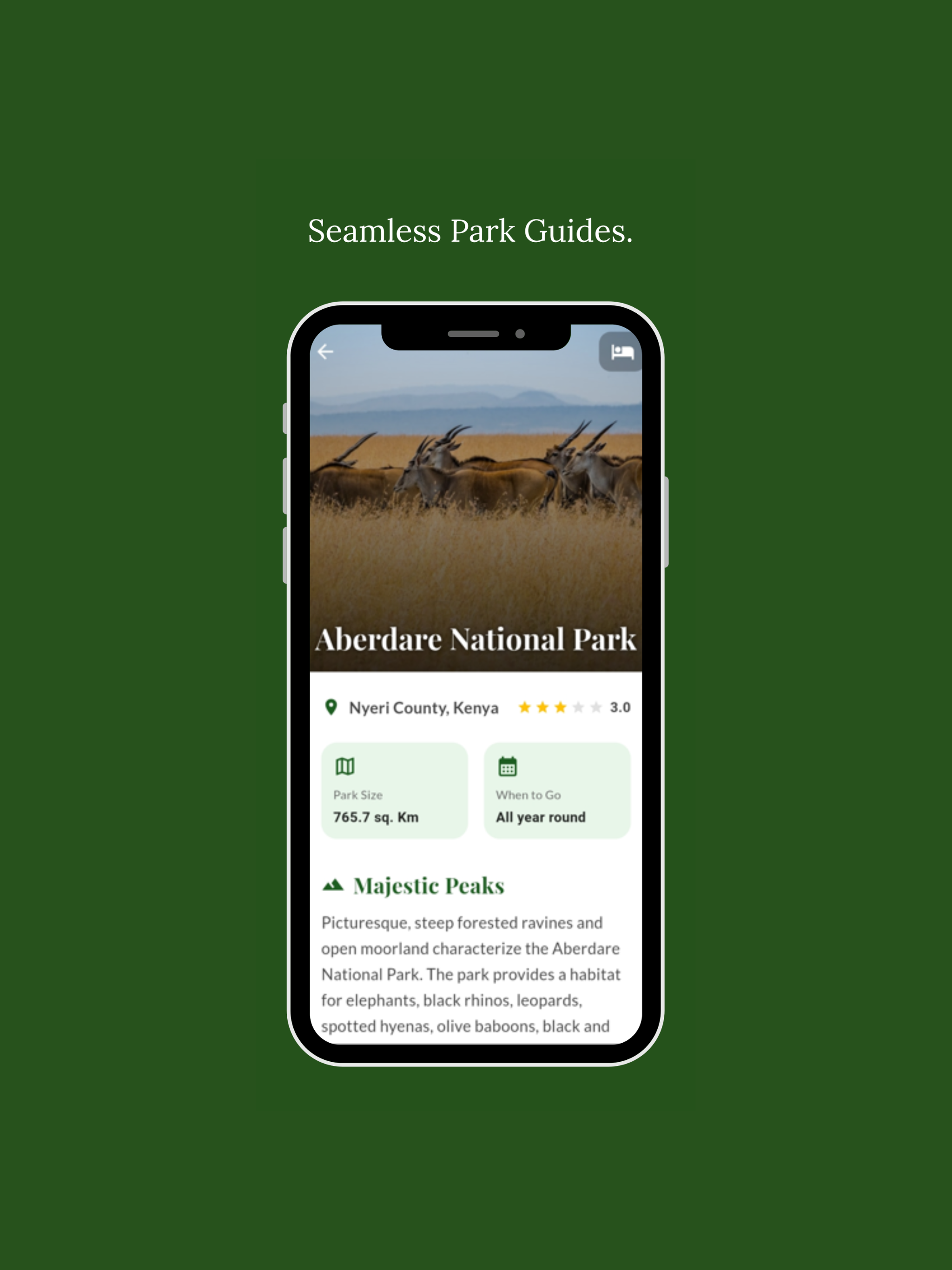 Kenya Parks: Wildlife Safaris