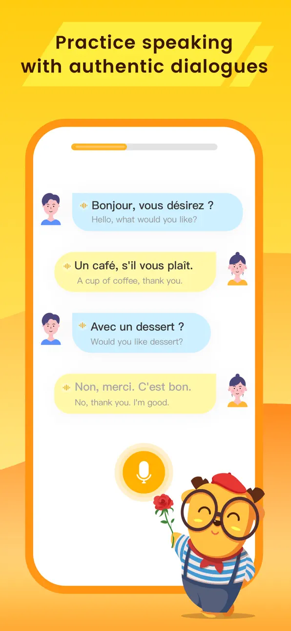 LingoDeer - Learn Languages iOS Mod IPA screenshot 6 - iOS app interface