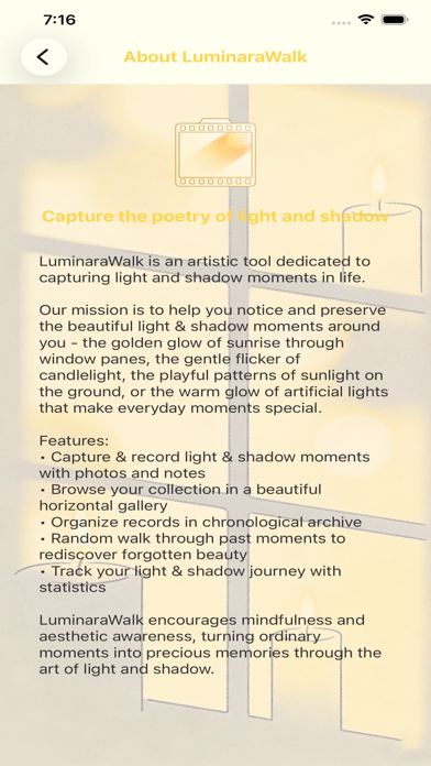 Screenshot #1 pour LuminaraWalk