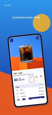 Dose Cafe BH iPhone screenshot
