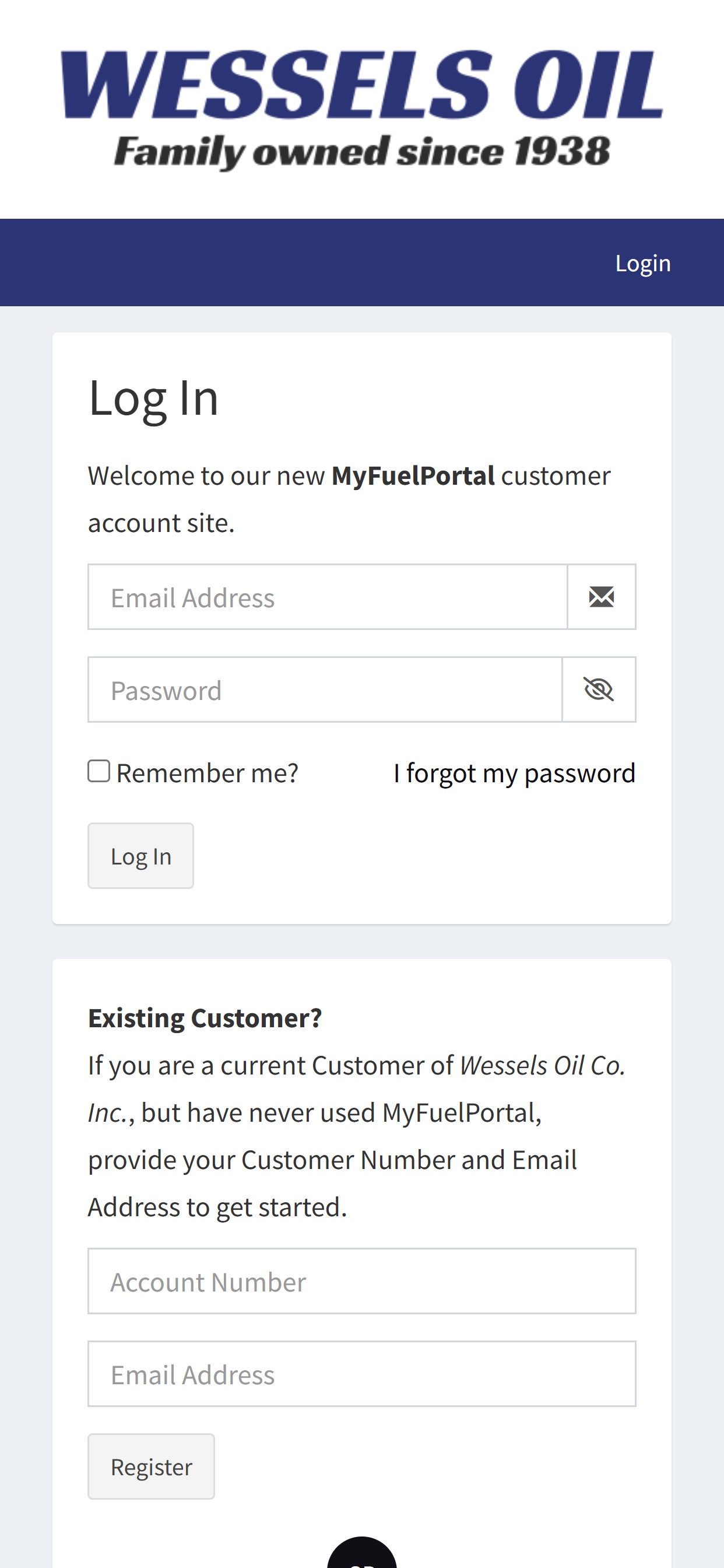 Screenshot 1 of Wessels Oil