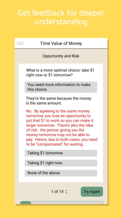 CapitalDNA: Financial Literacy Screenshot