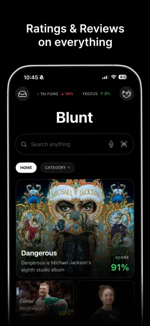 Blunt: Rate Everything screenshot 1