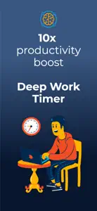 Deep Work Timer: Focus Booster screenshot #1 for iPhone