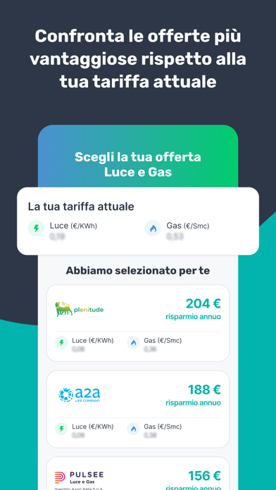Screenshot #3 pour Switcho - Risparmio bollette