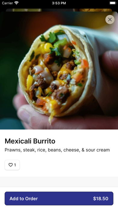 App screenshot