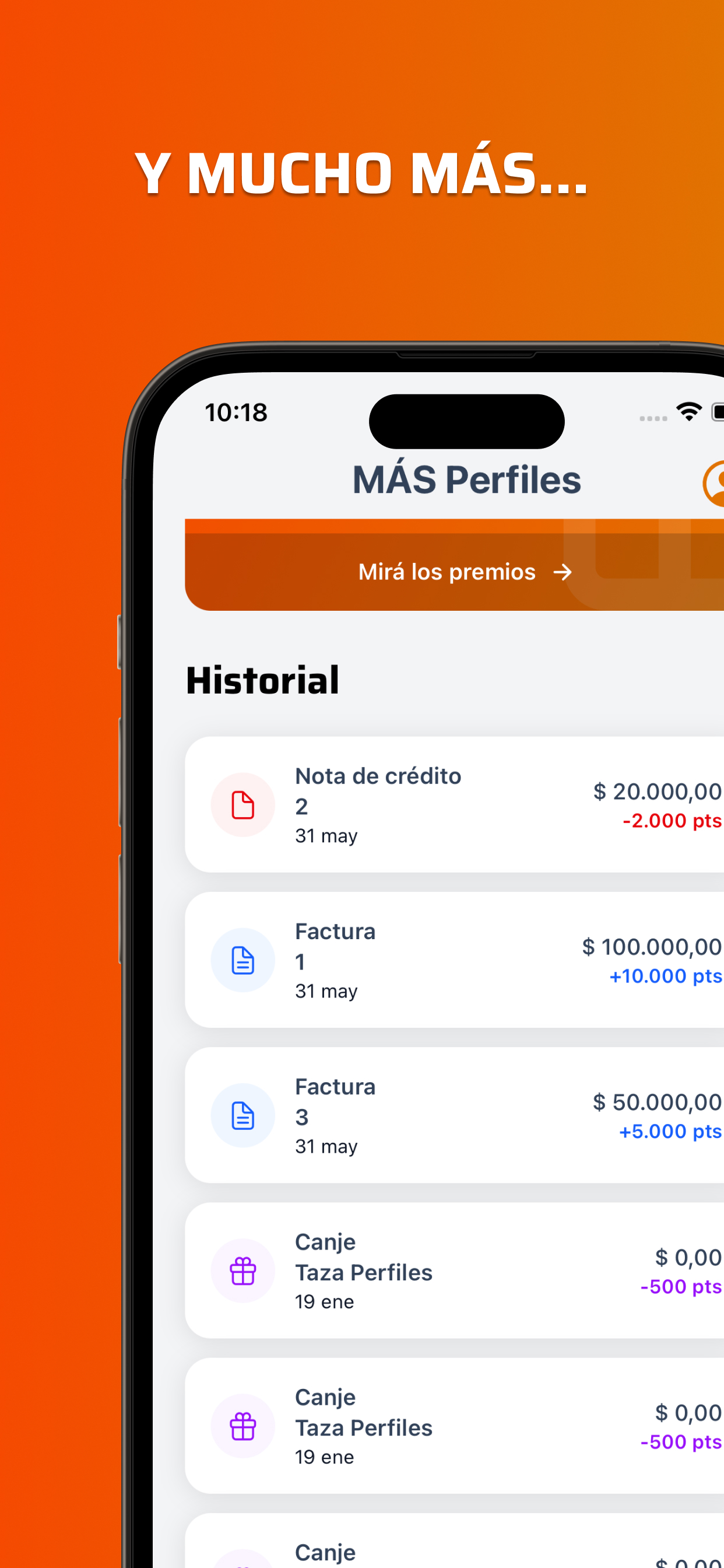 MÁS Perfiles screenshot 5