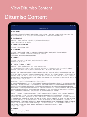 Difela Tša Luthere SA iPad screenshot 7