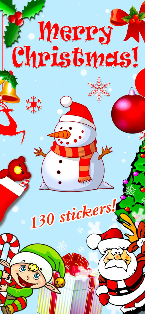 Screenshot #1 pour Joyeux Noël • Stickers