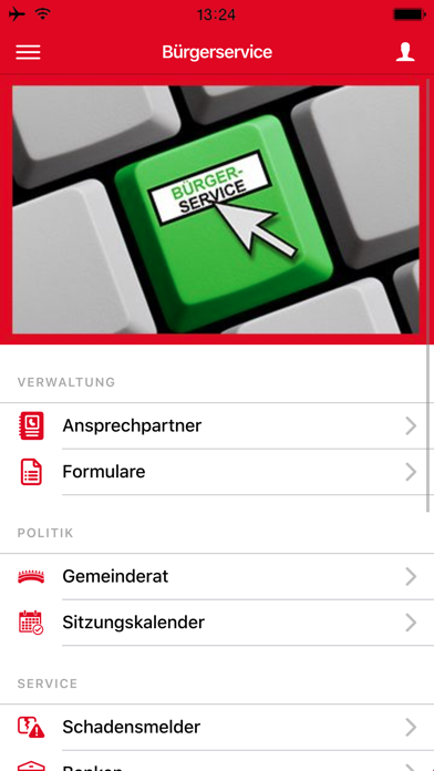Gemeinde Biebelried Screenshot