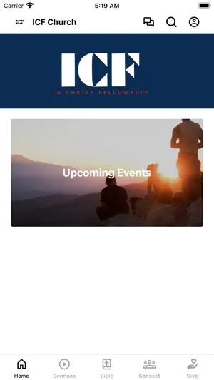ICF Mobile App screenshot 1