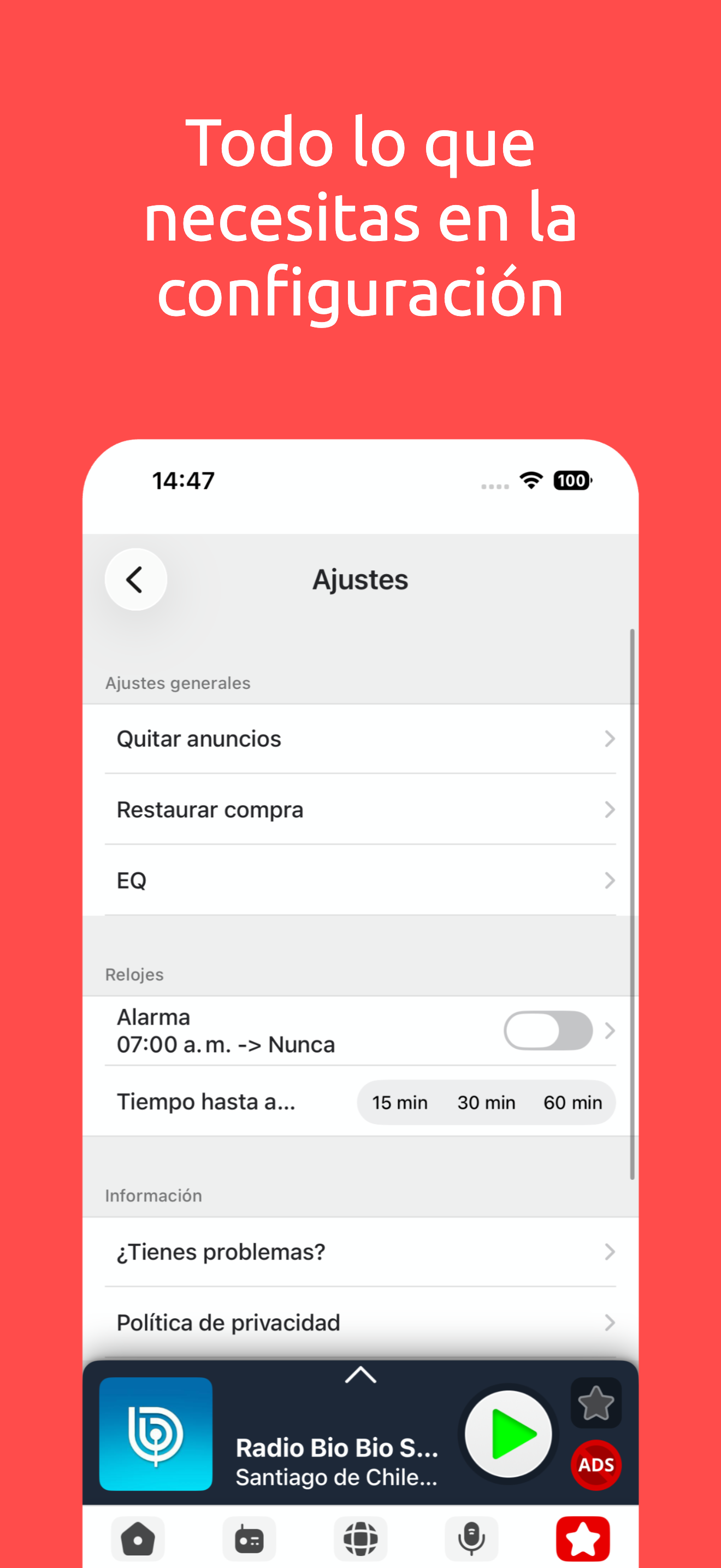 Radios de Chile: Radio FM y AM screenshot 5
