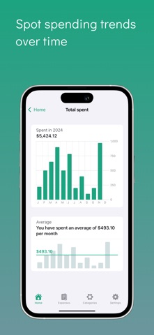 SpendFit Expense Tracker Screenshot 2 of 5