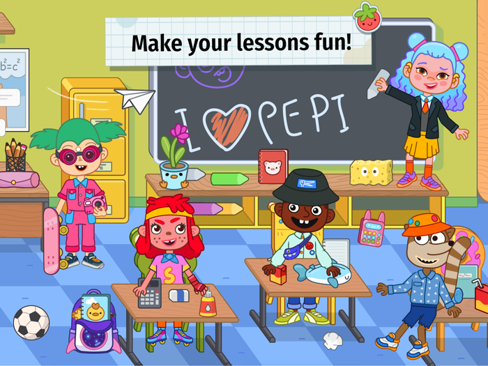 Pepi School Fun Kid Games
