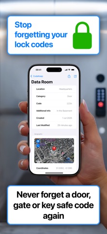 CodeKeep: Secure Lock Codes screenshot