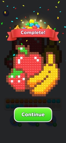 Gems Sort: Art Puzzle iPhone screenshot