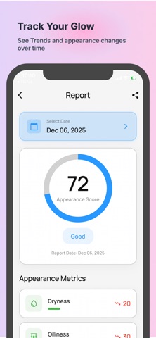 Glowsense: AI Skin Analyzer Screenshot 2 of 7