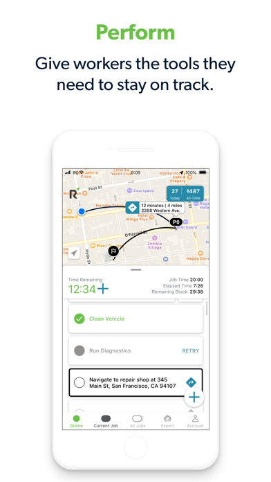 Ridecell Fleet Ops Worker iPhone screenshot 5 - Productivity app