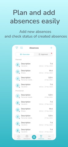 Time & Attendance Management screenshot