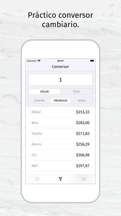 Ámbito Dólar Screenshot