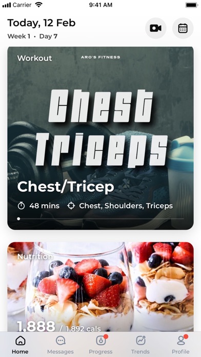 Screenshot #2 pour ARO's Fitness