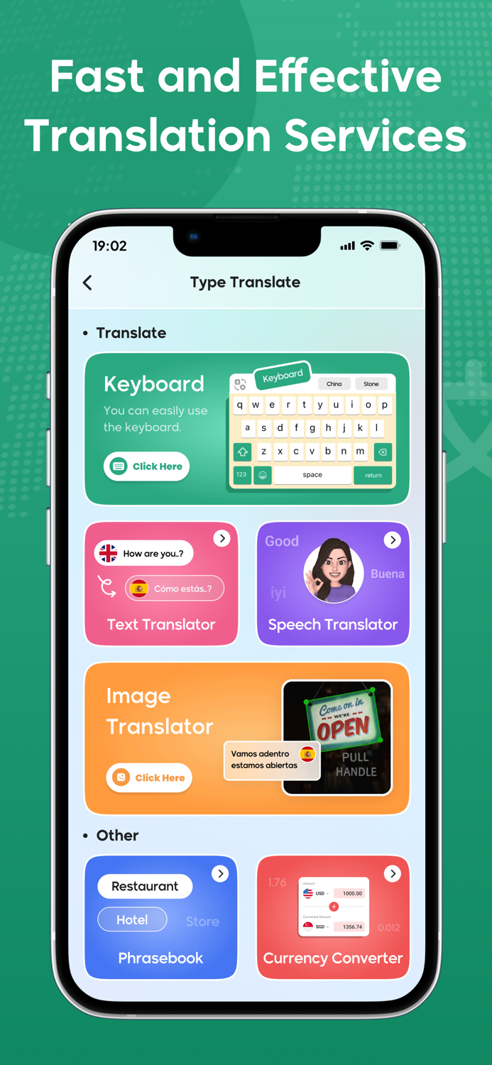 AI Keyboard Translator - Typed