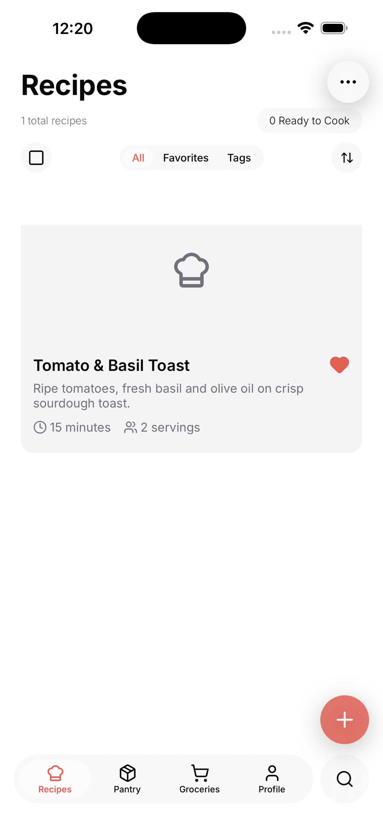 Screenshot 1 of Skillet Recipe