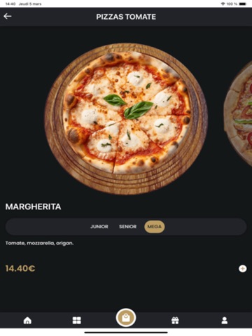 BENA PIZZA iPad screenshot