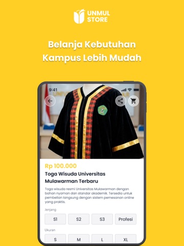 Unmul Store iPad screenshot 2