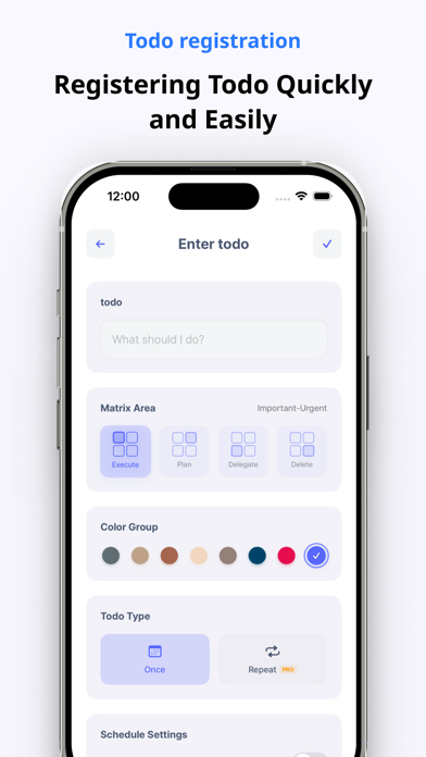 matrix - todo, task, priority Screenshot