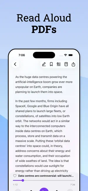 TTS Reader : AI Text to Speech screenshot 2