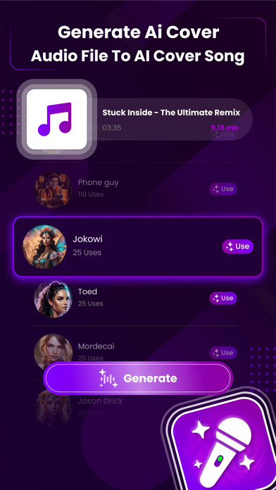 AI Music & AI Cover Songs Screenshot