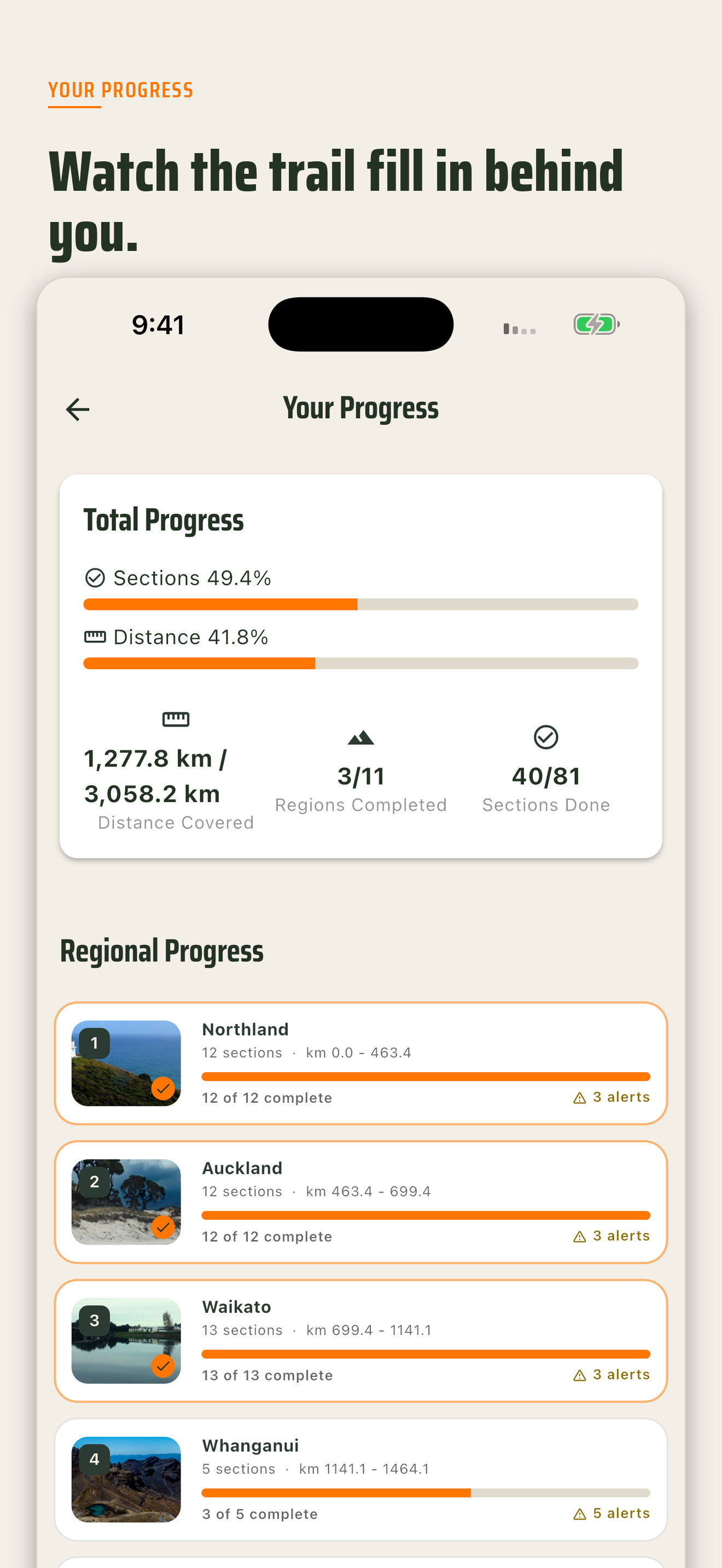 Te Araroa - The Trail App screenshot 7