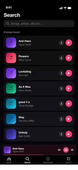 MusicTube App screenshot 2