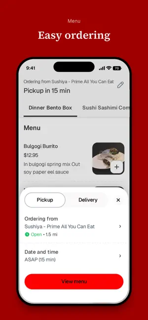 Sushiya CA screenshot 3