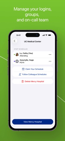 Amion - Clinician Scheduling iPhone screenshot 7