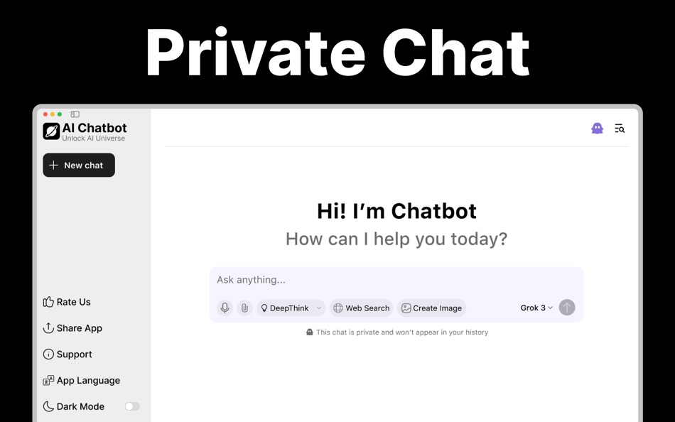 #9. G.AI: Ask AI Chatbot Assistant (macOS) 게시자: Muhammad Usama Amin