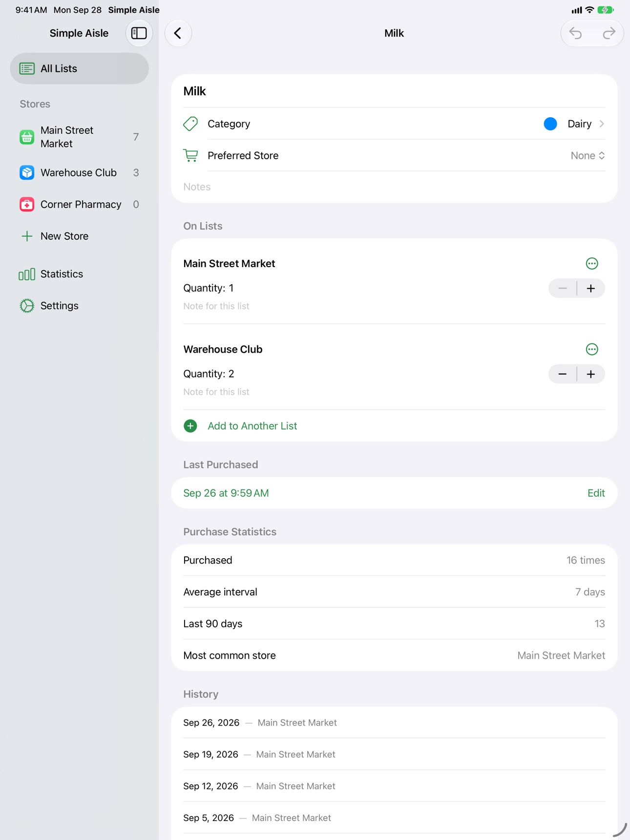 Screenshot 10 of Simple Aisle