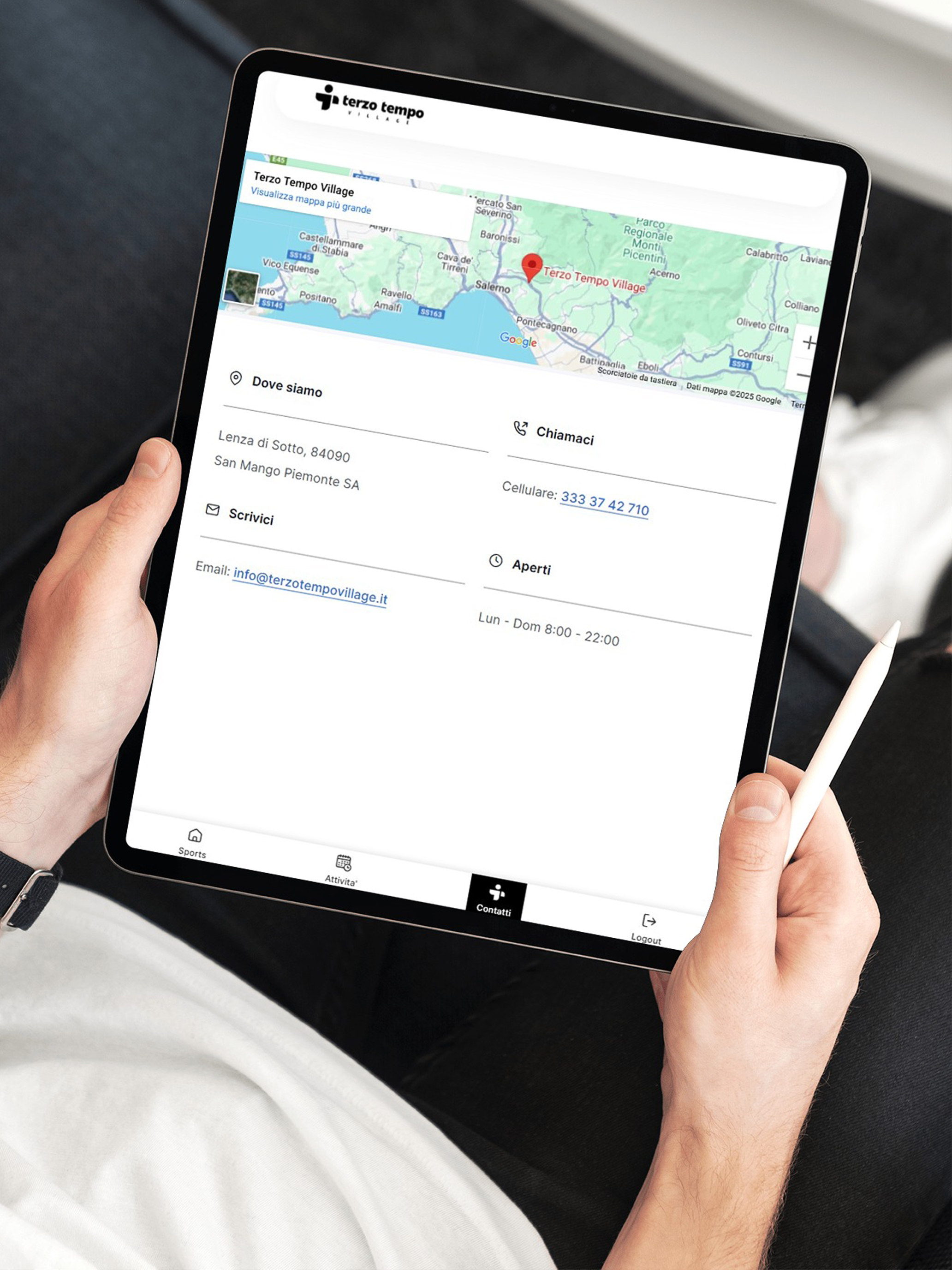 Terzo Tempo Village App