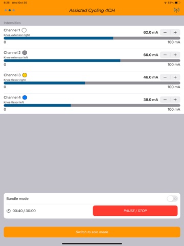 Stim2Go iPad screenshot