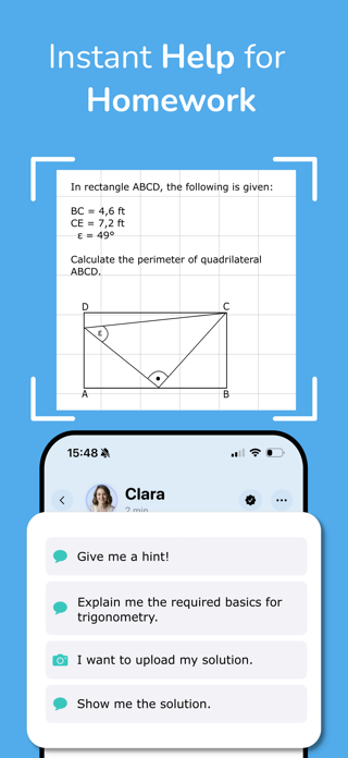 AI Math Helper: Para Tutor Screenshot 3 of 7