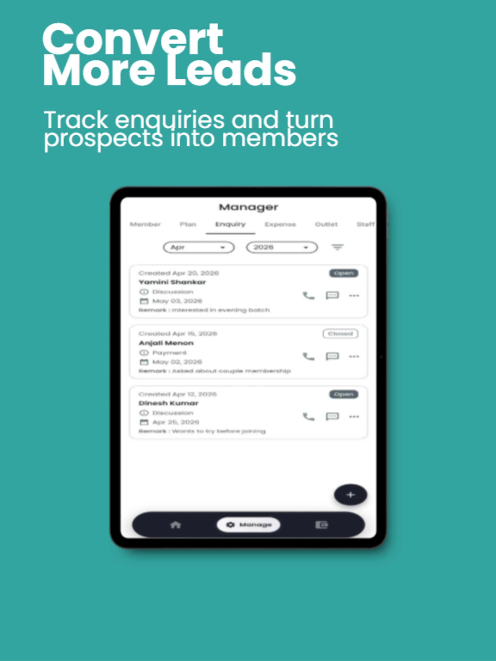 GymOps: Gym Management App