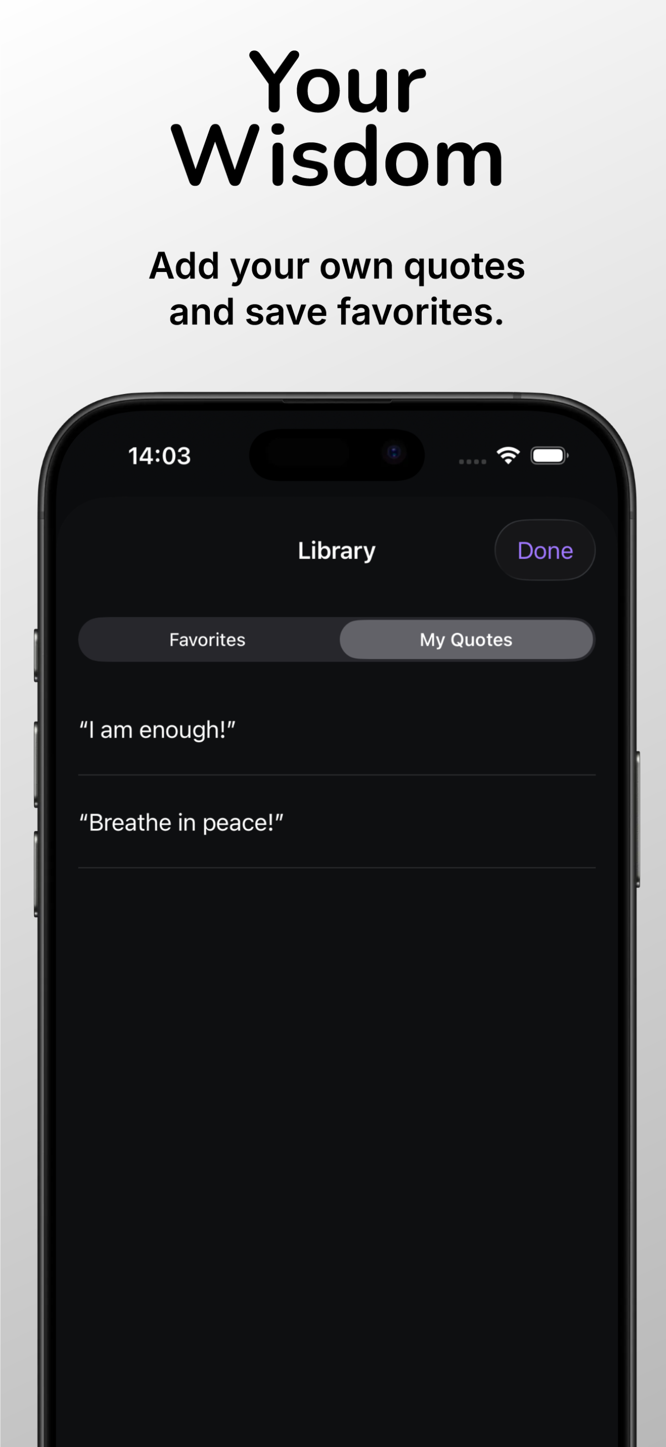 Harmoni - Daily Quotes screenshot 4