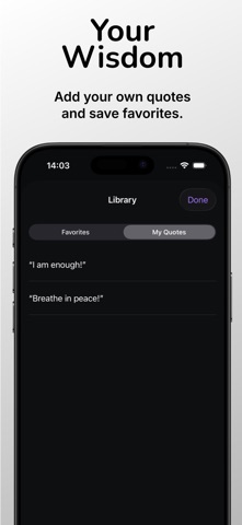 Harmoni - Daily Quotes screenshot