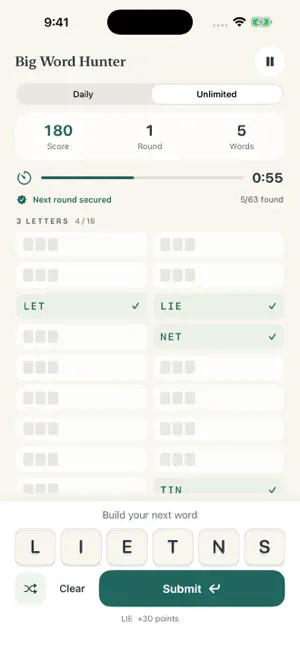 Pacey's Word Games screenshot 3