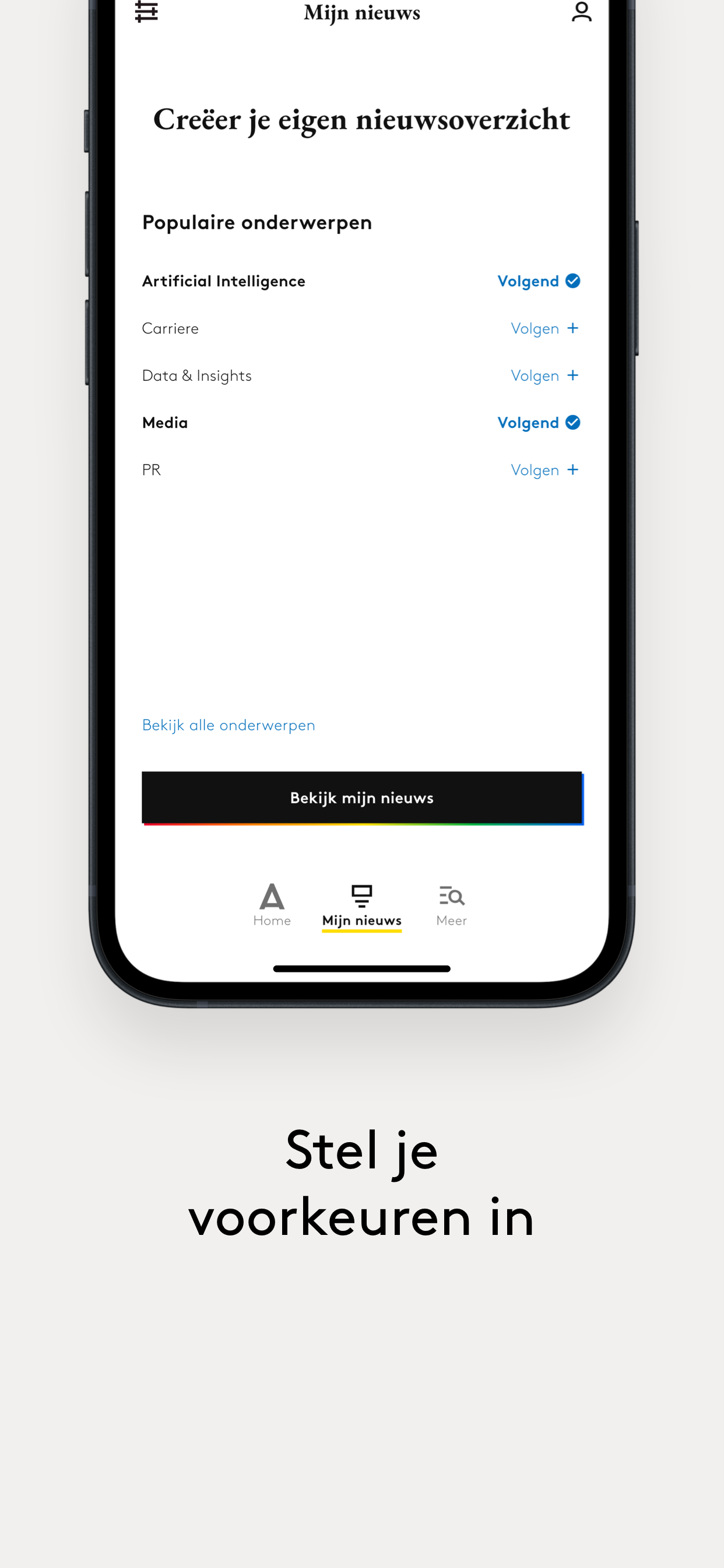 Adformatie Nieuws App