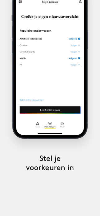 Adformatie Nieuws App Screenshot 4 of 6