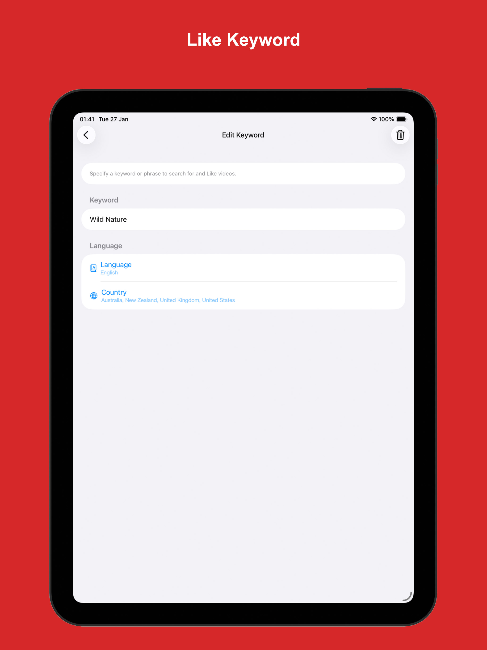 TubeLang: Language Preferences screenshot 8